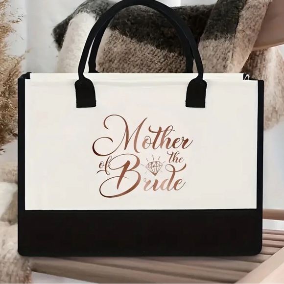 Bride Tote Bag - Spacious & Stylish Gift for Women - Perfect for Weddings - Picture 5 of 7